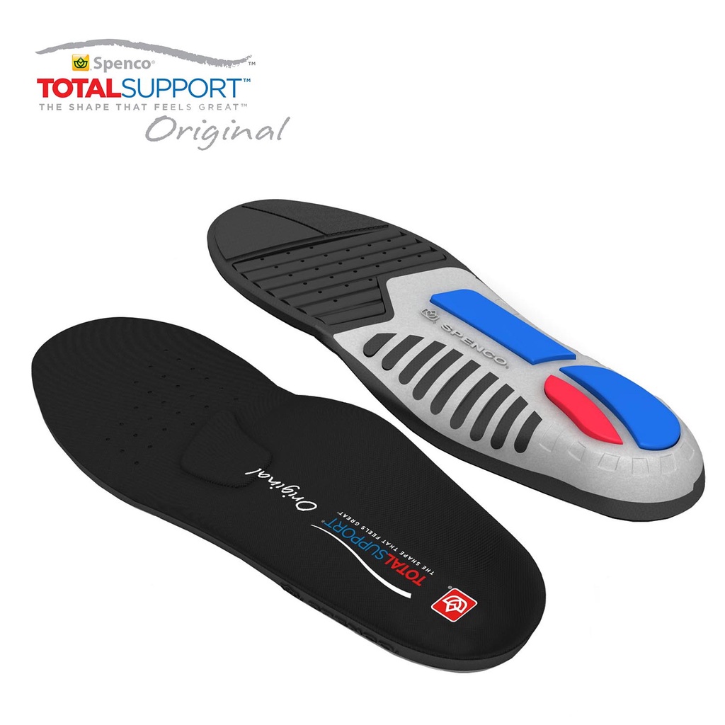 Lót giày giảm đau mỏi chân Spenco Total Suport Original 46-695 - lót giày thể thao, giày tây, giày lười