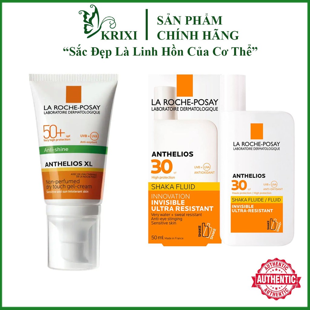 Kem chống nắng La Roche Posay Anthelios XL Dry Touch Gel - Cream SPF50 50ml