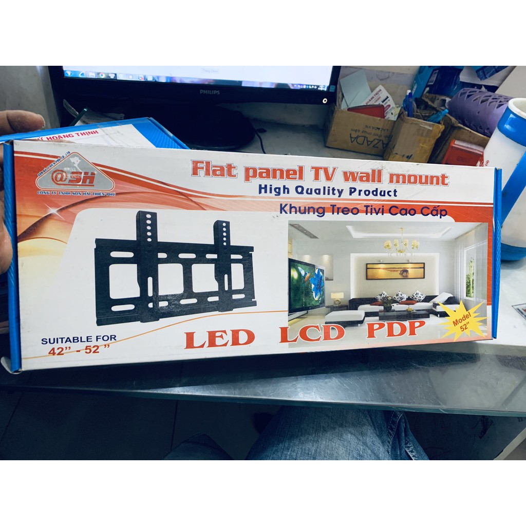 Khung Treo-giá treo Tivi Led-LCD -Pdp Cao Cấp Cố Định 26in -32in 37in-42in 42in-52in 50-62in Giá Tốt