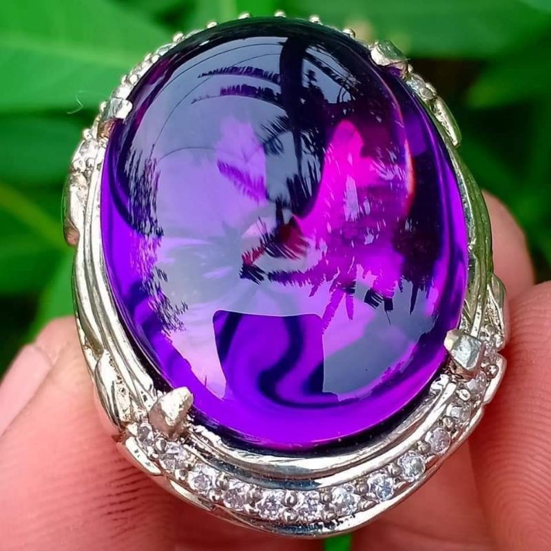 (Hàng Mới Về) Đá Thạch Anh Tím Amethyst Chính Hãng