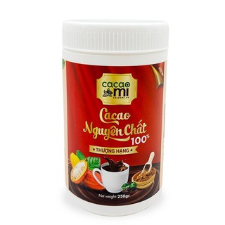Bột cacao nguyên chất thượng hạng CacaoMi 250gr