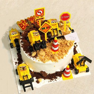 Đồ chơi trang trí bộ xe cẩu (bộ)