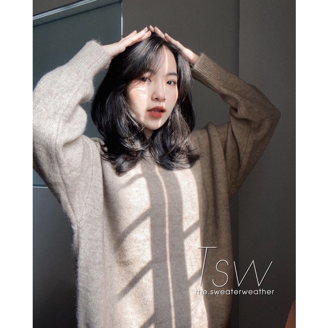 Áo len trơn basic cổ tròn 01 | BigBuy360 - bigbuy360.vn