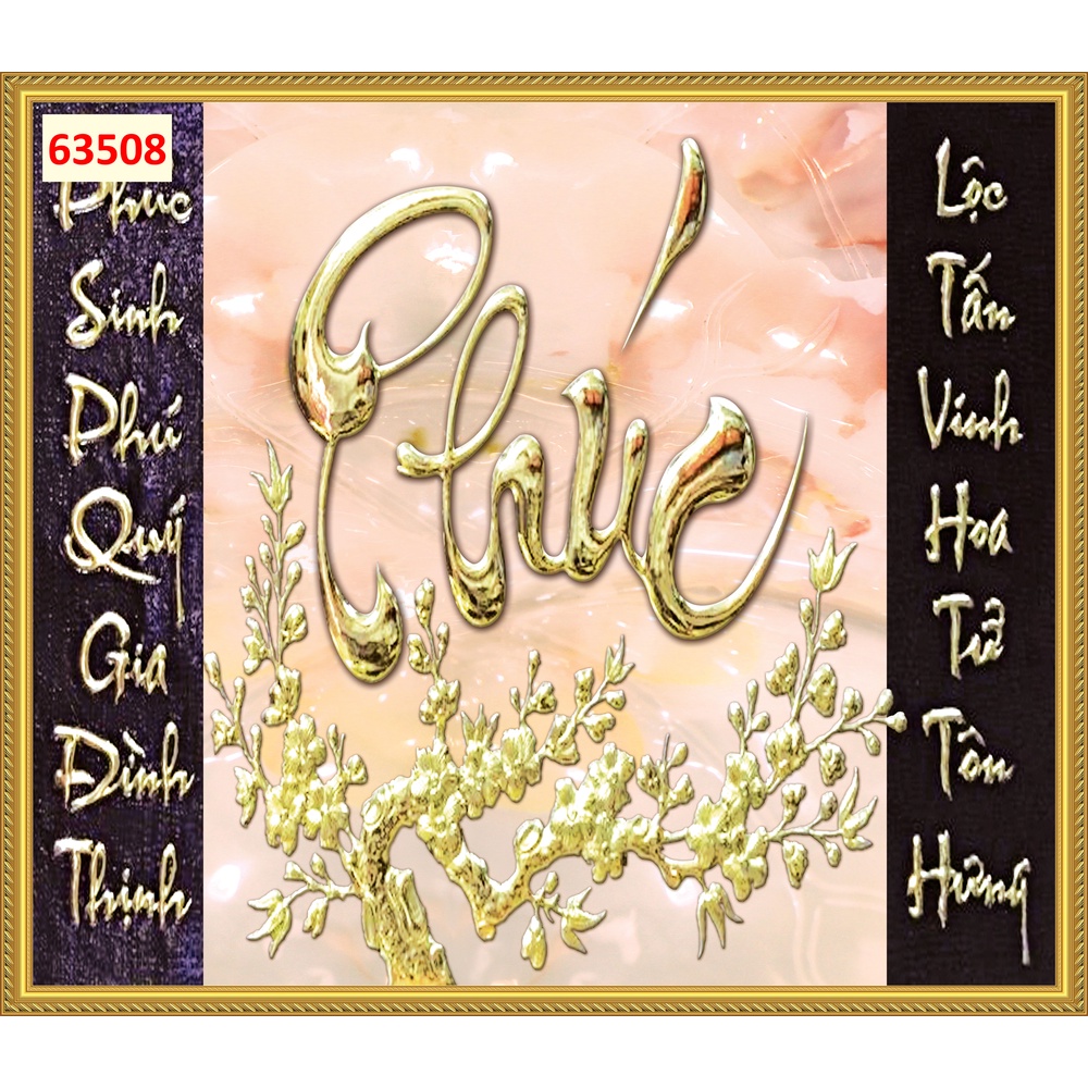 Tranh dán tường 3D vải lụa 3d cao cấp giành cho phòng thờ