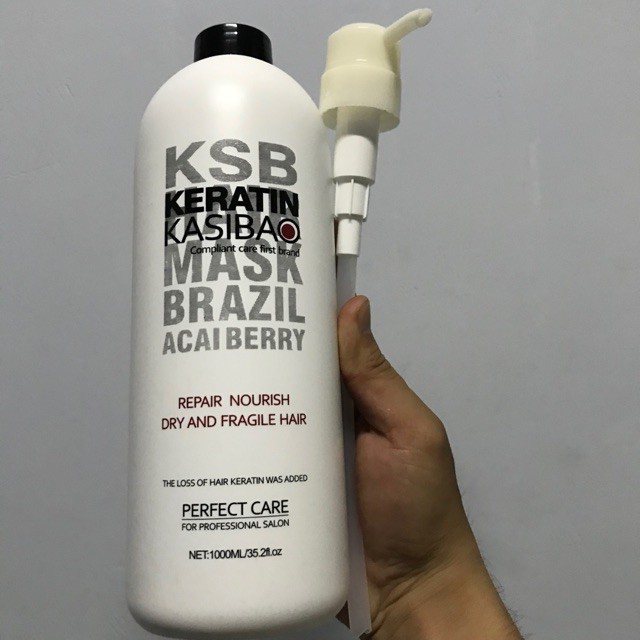 KERATIN KASIBAO thủy phân 1000ml phục hồi tóc hư tổn