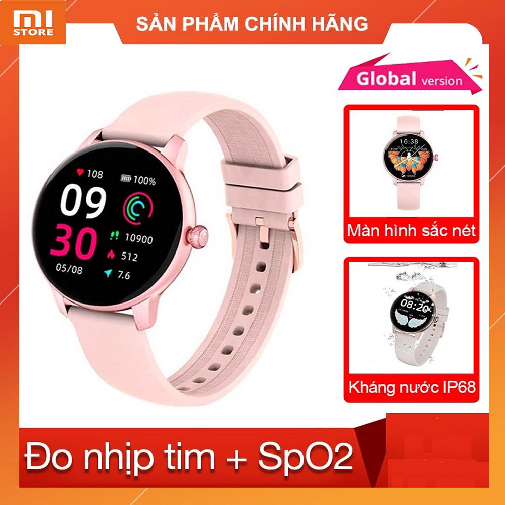 Đồng hồ thông minh Xiaomi Imilab W11 Bản Quốc Tế (Màu Hồng)