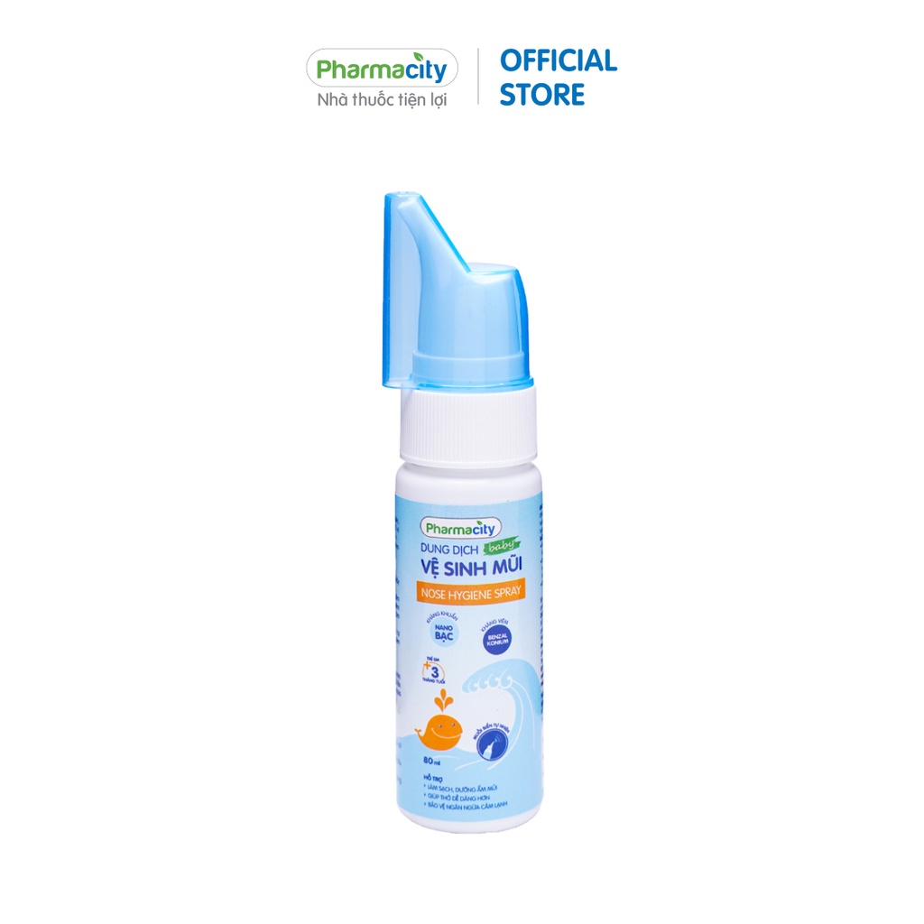 Dung dịch vệ sinh mũi cho trẻ Pharmacity
