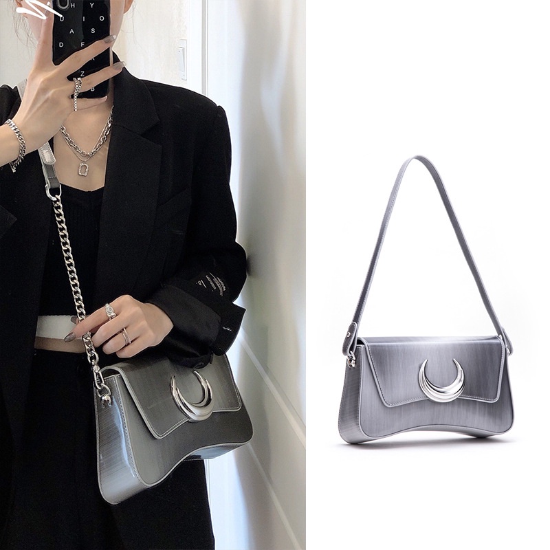 Túi đeo chéo JASMIN NOIR chất liệu da PU thời trang cho nữ
