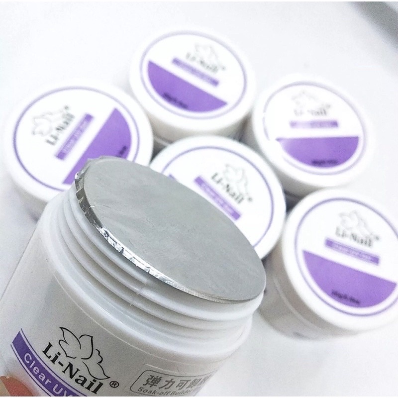 Gel đắp Li-Nail trong suốt hũ 65g