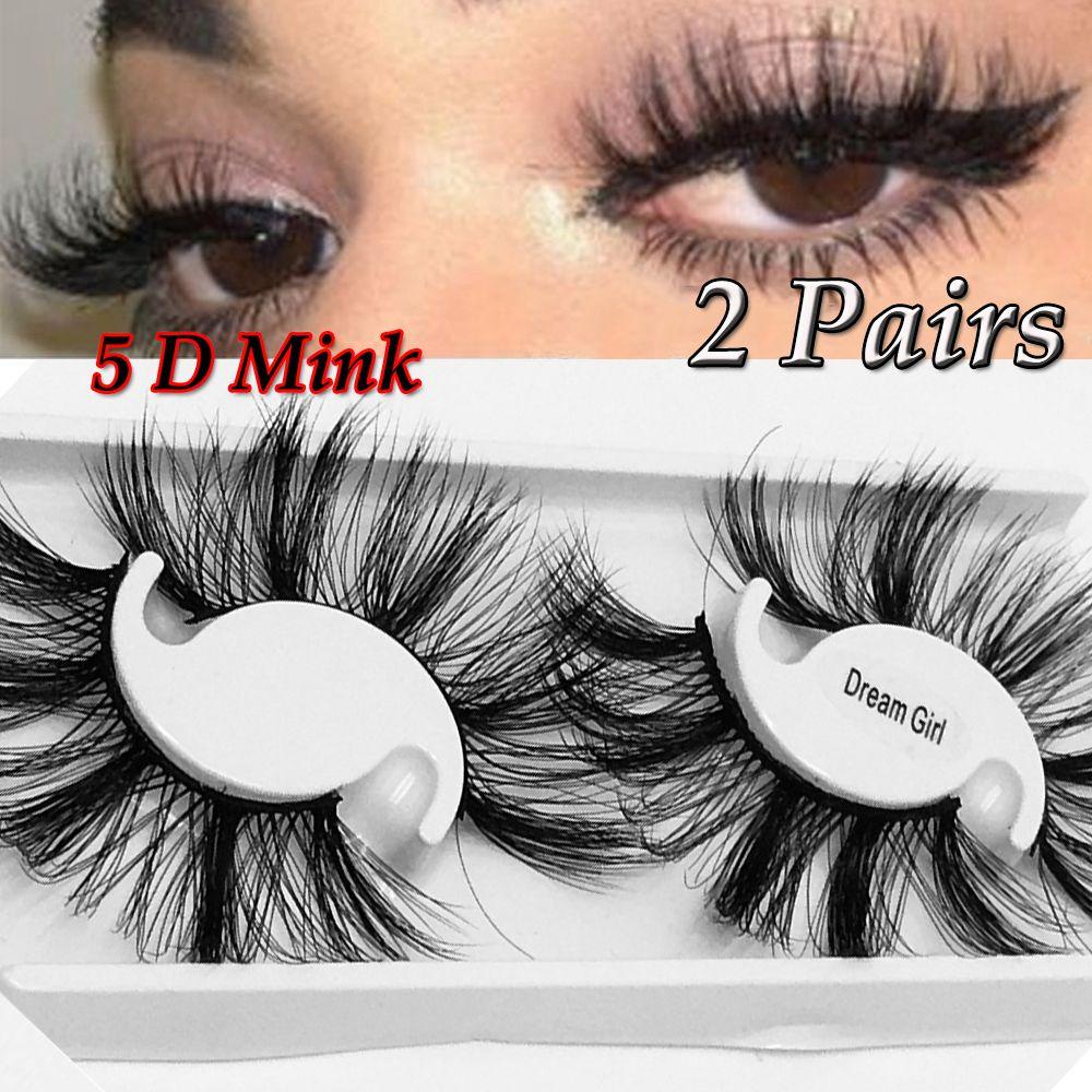 ROWANS Cặp Lông Mi Giả 5D Handmade Dành Cho Trang Điểm