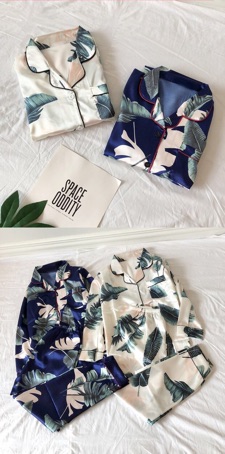 bộ ngủ lụa pizama hàng quảng châu