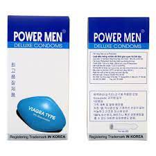 Bộ 3 hộp Bao cao su Powermen Viagra 12 bao - Kéo dài thời gian quan hệ