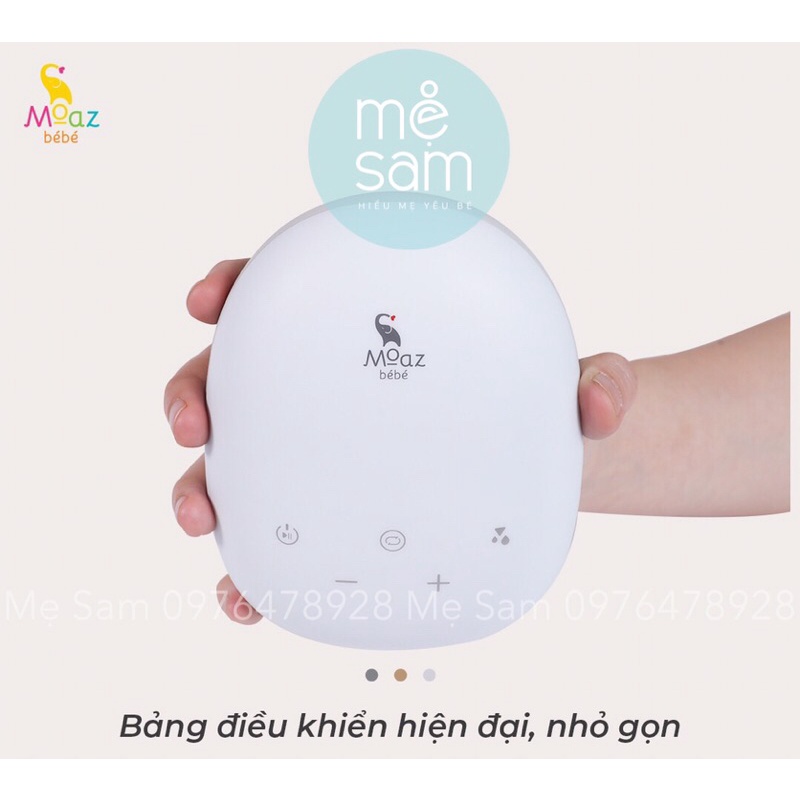 Máy hút sữa điện đôi Moaz bebe MB-029