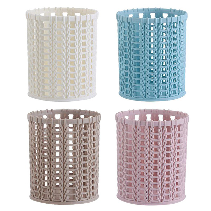 Hộp Đựng Bút Để Bàn Hình Tròn Tiện Dụng