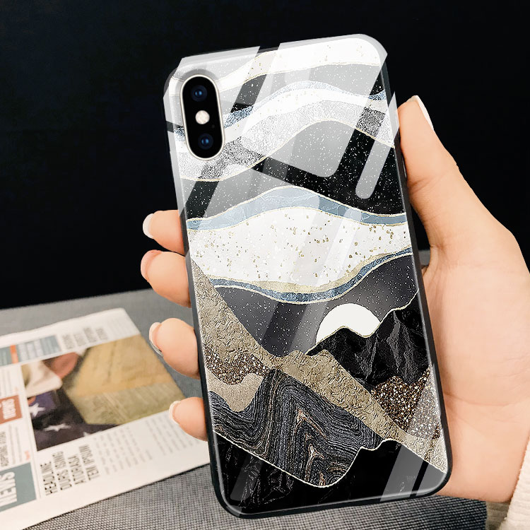 Ốp Cute Iphone 8 Plus In Hình Metallic Pattern PHONECASEP Phone 6 6Plus 6S 6S Plus 7 7Plus 8 8Plus X Xs Xs Max 11 Promax