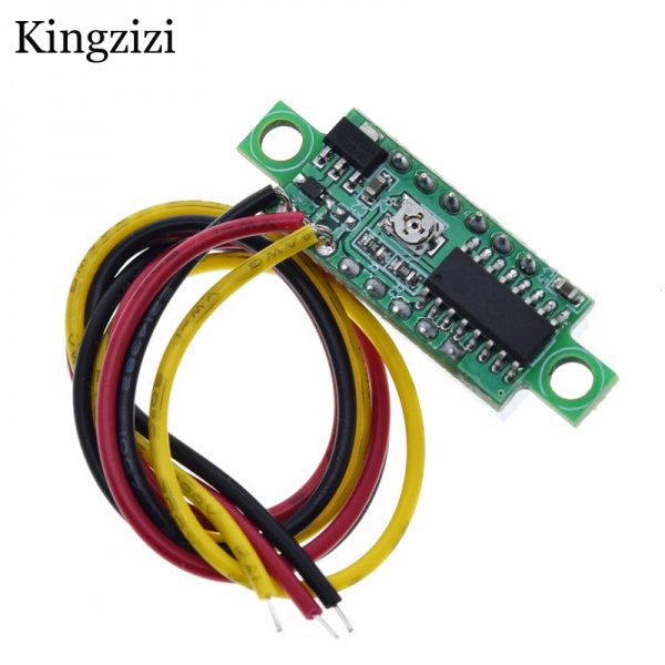 Vôn Kế Kỹ Thuật Số 3 Dây 0.28 inch DC 0-100V Có Màn Hình LED