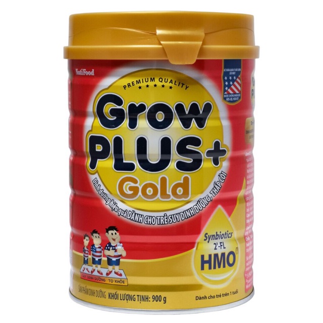 Sữa Growplus gold Nutifood 900g