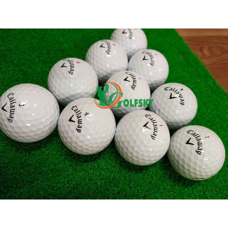 Bóng Golf cũ Callaway 3-4 lớp - Cam kết hàng chuẩn chất lượng tốt - Used Golf Ball