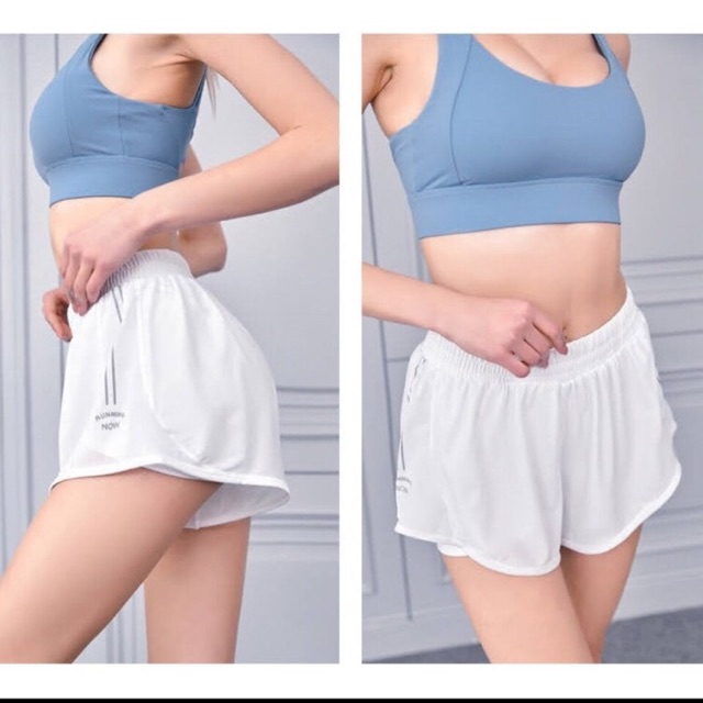 Quần Short Ngắn Thể Thao Running Tập Gym-YoGa
