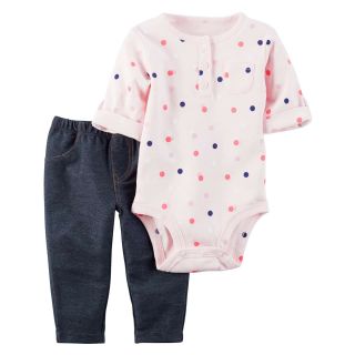 Combo 2 Set bodysuit kèm quần bé gái