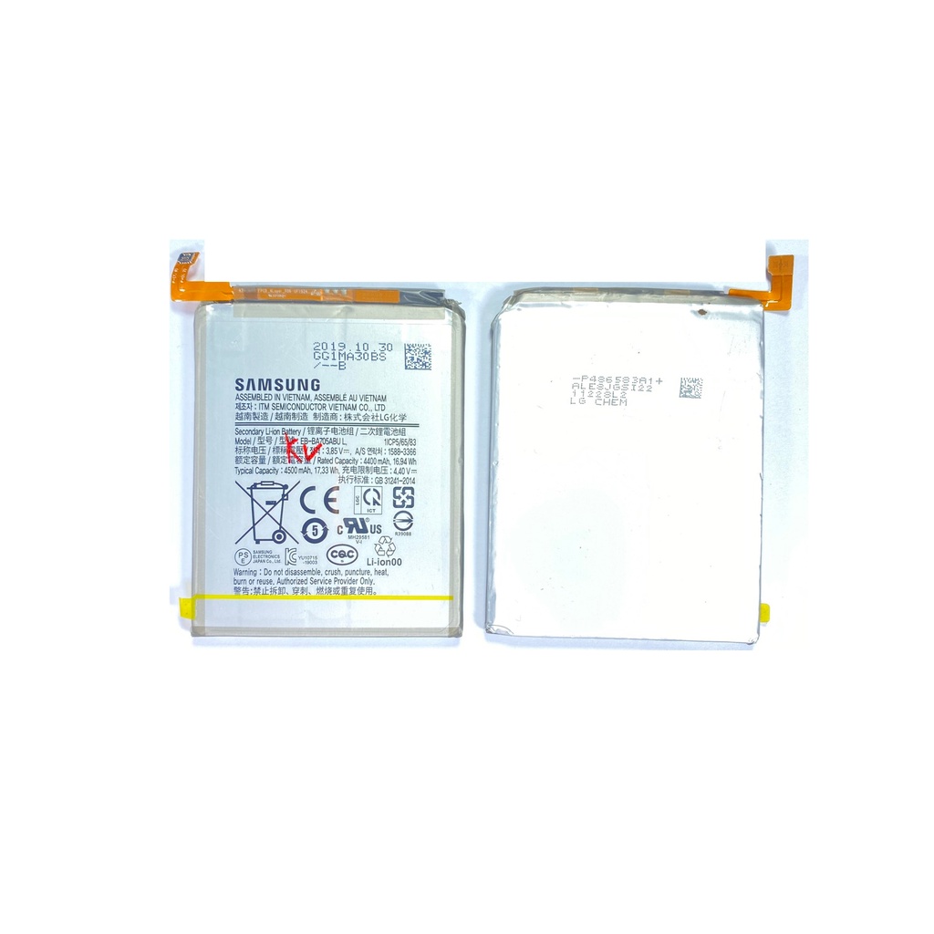 Pin Samsung A70 / A705F / EB-BA705ABU ( Li-Polymer, 3,85 B, 4500 mAh ) [ PIN ZIN ]