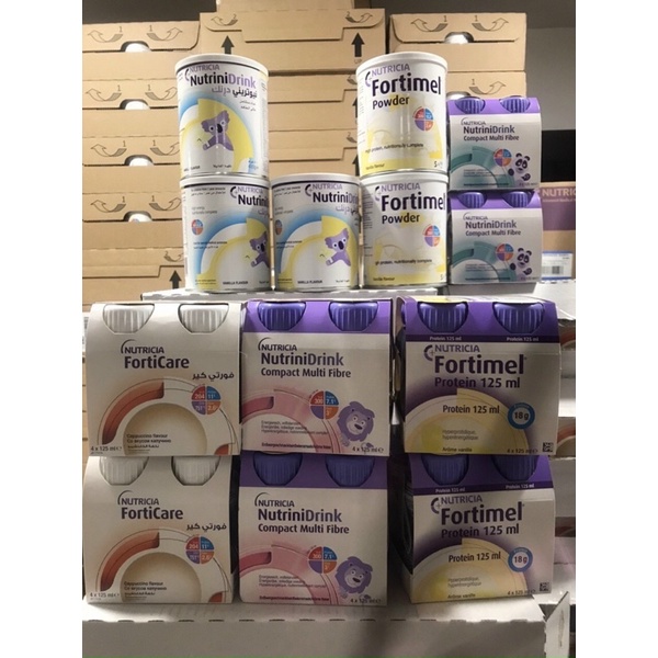 Combo 3 Hộp Sữa NutriniDrink Nhập Khẩu Nguyên Lon Của Đức Dành Cho Bé Chậm Tăng Chiều Cao Cân Nặng, biếng ăn