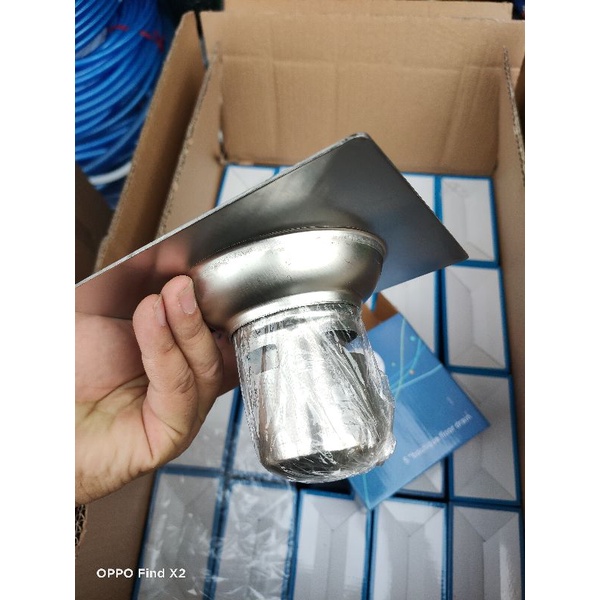 Phễu thoát nước chống hôi chống côn trùng - inox 304 đầu đạn