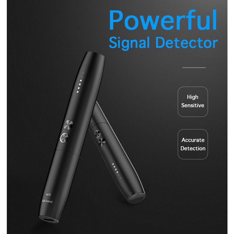 Máy Dò Phát Hiện Theo Dõi Camera, GPS, Nghe Lén, Định Vị Detector HUITIAN WT09