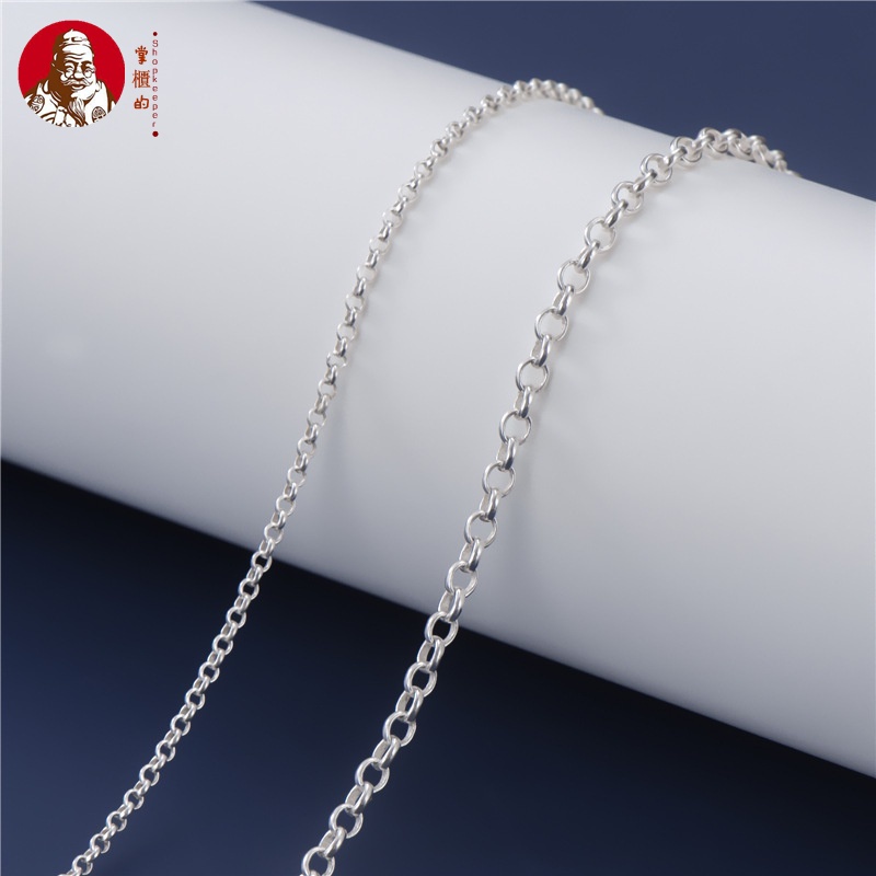 Dây Xích Nối Dài Vòng Tay / Dây Chuyền Ngọc Trai Bằng Bạc Sterling S925 DIY