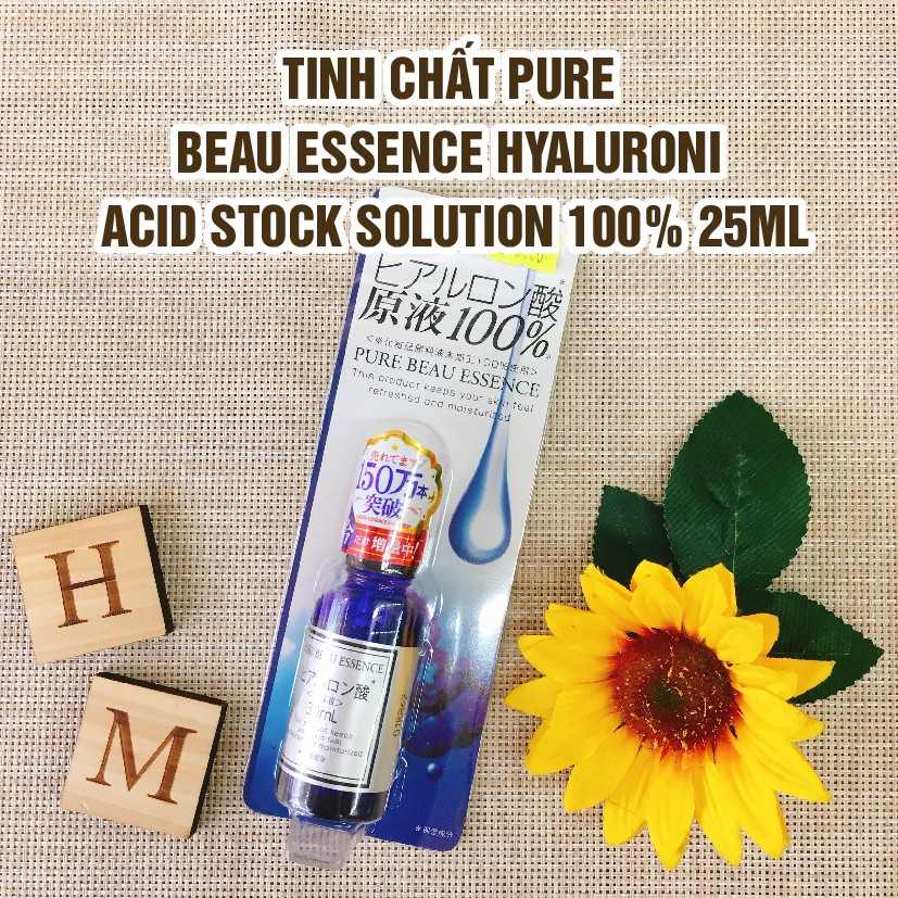 tinh chất 100% Dưỡng Trắng Da-Ngăn Ngừa Lão Hóa Collagen-HA Pure Beau Essence 30ml Japan - 4513915006228