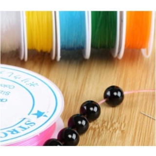 Dây cước thun, dây gân màu trắng đủ size 0.4/0.5/0.6/0.7/0.8/1mm