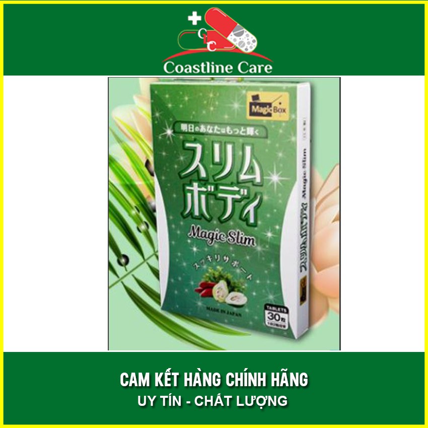 Viên Uống Hỗ Trợ Giảm Cân Magic Slim Hộp 30 viên Nhật Bản