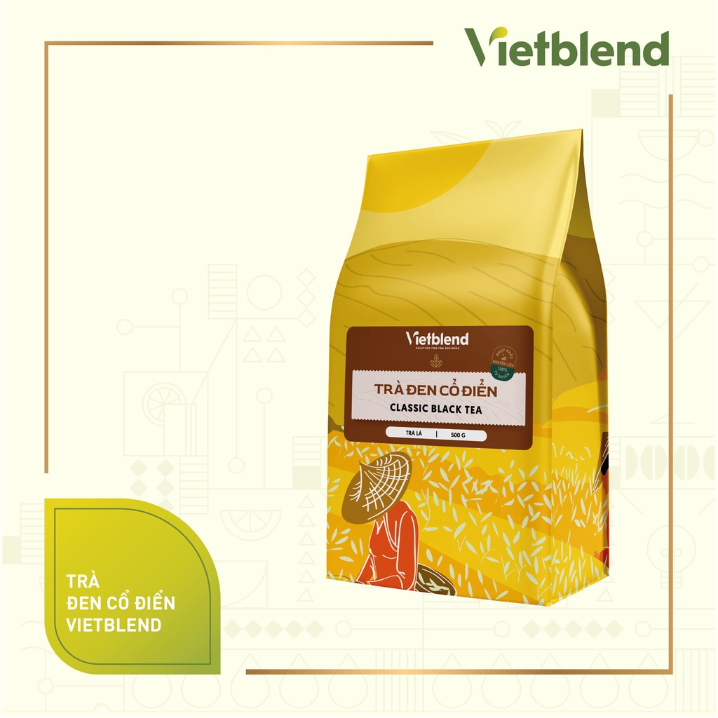 Trà đen cổ điển VIETBLEND | Túi lớn 500g