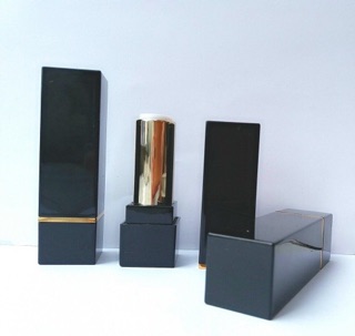 Vỏ đựng son handmade Ysl đen/vàng