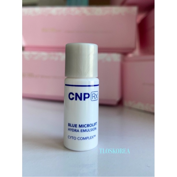 Cnp Xanh Toner Và Emulsion 5Ml - Nước Cân Bằng Và Sữa Dưỡng Làm Trắng Chống Nhăn Da 5Ml