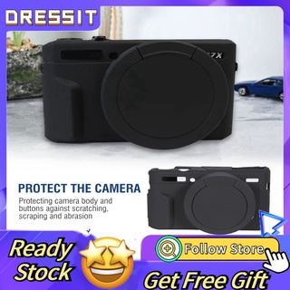 [Dressit]Khung Bọc Silicon Bảo Vệ Máy Ảnh Canon G7Xii / G7X Mark Ii Au