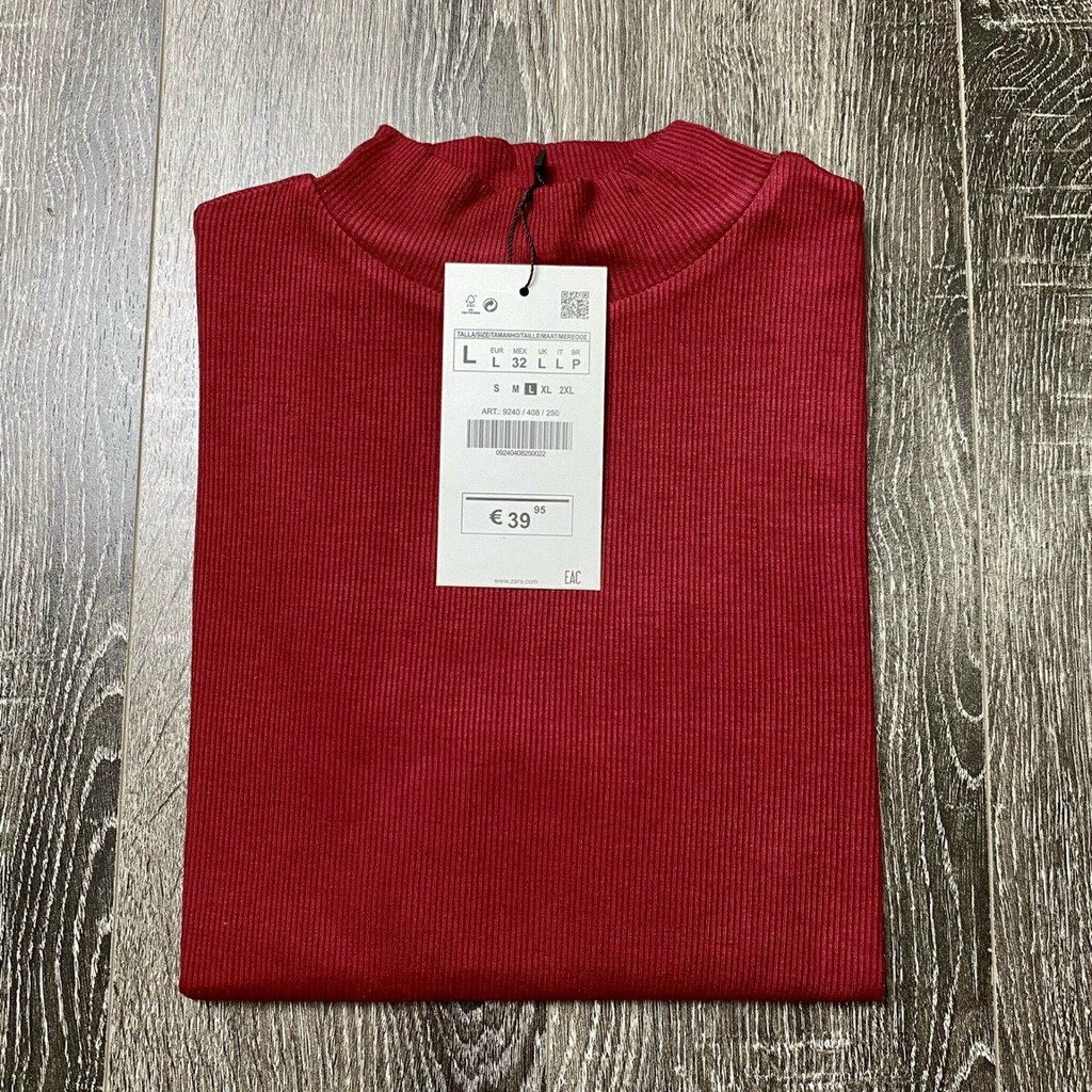 [Nhập mã MUA9KAB giảm 20k cho đơn hàng từ 500k]Áo len tăm cổ 3 phân basic len tăm chất lượng | BigBuy360 - bigbuy360.vn