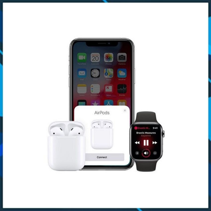 [ Airpods 2 ] Tai Nghe Không Dây Bluetooth  Airpods 2  , Sau Tai Nghe Airpods Pro, Nghe Hay Hơn Inpods, Inpods, HUNGZADU