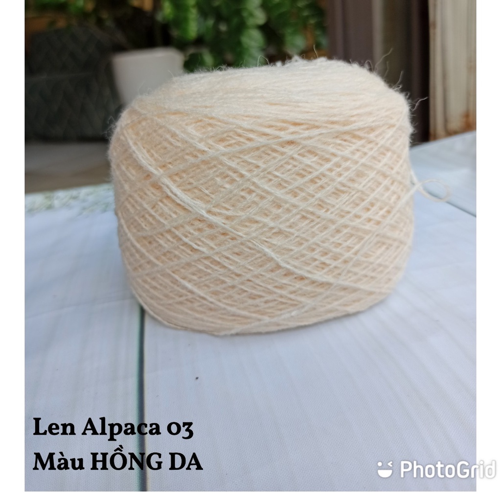 LEN ALPACA 100g siêu ấm siêu mềm
