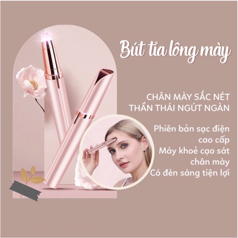 Bút Tẩy Lông Tơ FLAWLESS, Máy Cạo Lông Toàn Thân Model 2020