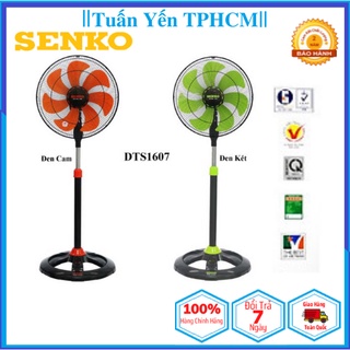 Quạt đứng công nghiệp thân sắt senko dts1607 công suất 65w - bảo hành 2 năm - toppin