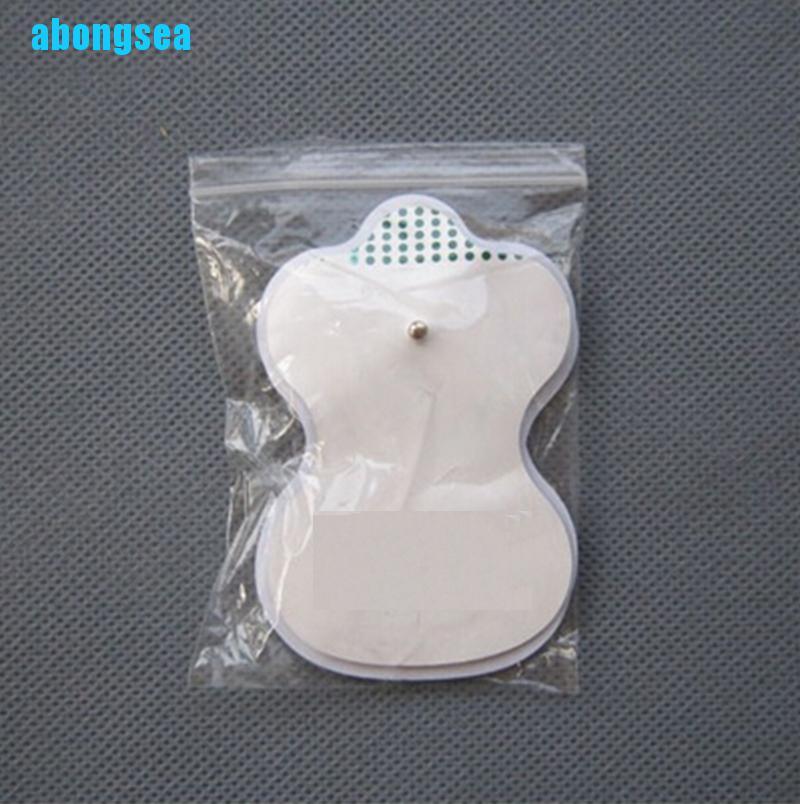 Abongsea 2PCS/Electrode Pads For Tens Acupuncture Digital Therapy Machine Massager