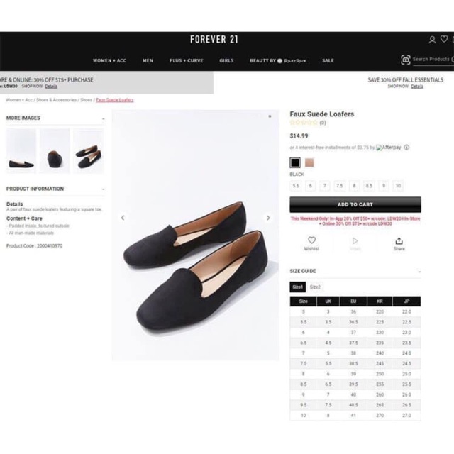 Giày xuất cho mẹ