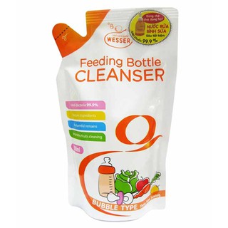 Wesser- nước rửa bình sữa wesser gói 500ml