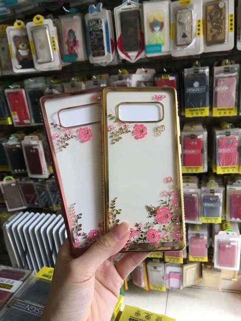 Ốp Note8 Đính đá