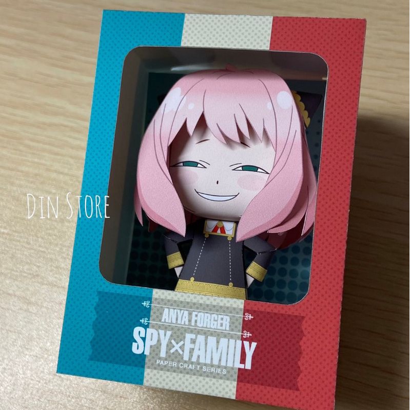 Mô hình giấy Anya Lord Yor nhân vật Spy x Family - Mô Hình Anya Forger , Loid Forger , Yor Forger