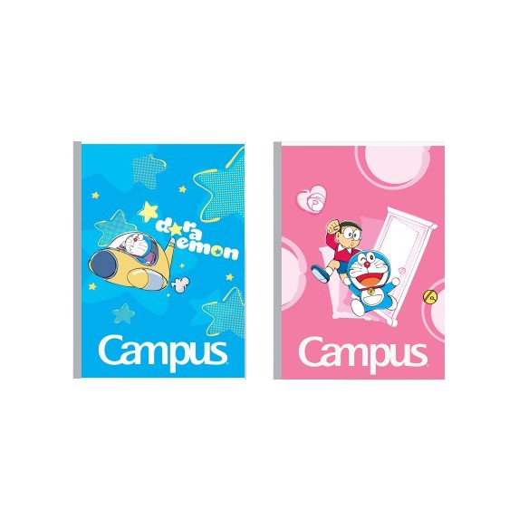 Vở 4 ô ly CAMPUS, vở cấp 1, vở tiểu học, tập ô ly Campus 48 trang, 80 trang DORAEMON