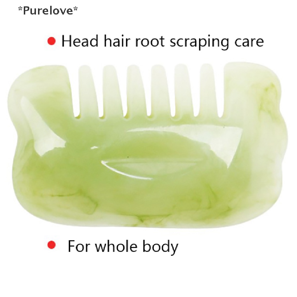 1 Dụng Cụ Cạo Gua Sha Bằng Nhựa Resin Tự Nhiên Chăm Sóc Sức Khỏe