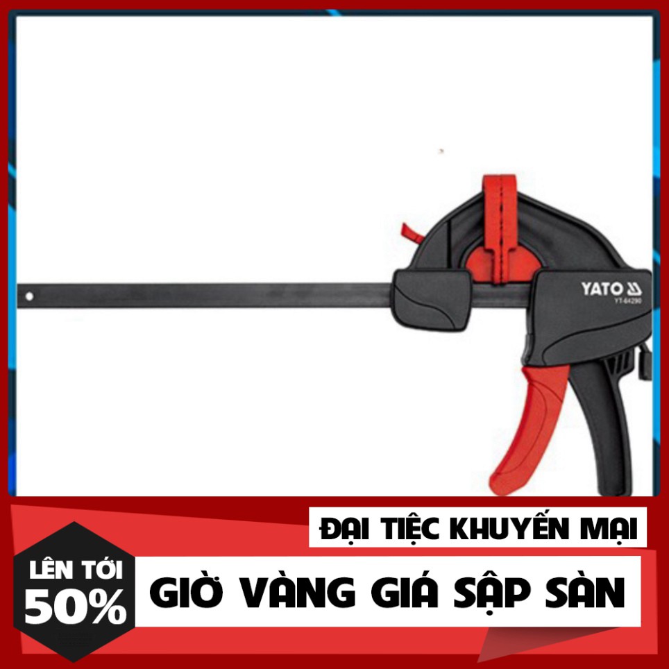 [ Dụng Cụ Số Pro ]. Đồ Nghề Yato Balan. Kẹp nhựa cầm tay Yato YT-64290