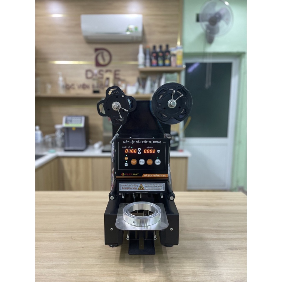 Máy dập nắp cốc tự động Yubann YB-88A